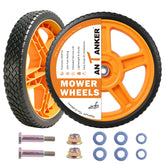 Antanker front profile view showing wheel design and improved stability