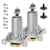 Antanker spindle front assembly showing mounting flanges and benefits reliable fit