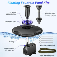 antfraer floating base detail demonstrating stable buoyancy and level adjustment
