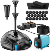antfraer front view filter box and pump showing compact all-in-one kit and easy setup benefit