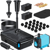 antfraer front view filter box showing compact design and easy placement