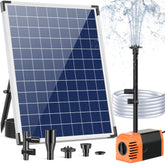 antfraer solar panel front view showing efficient cells and durable glass