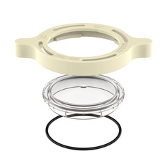 ANTOBLE clear pump lid front view showing visibility and secure seal