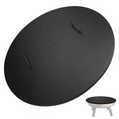 Anyerosa front view of 42-inch lid showing full coverage and protection