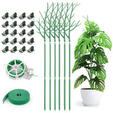 AOM front view of 10-pack stakes showing clean packaging and ready-to-use convenience
