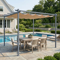 Aoodor pulley system detail illustrating smooth retractable mechanism for easy shade adjustment
