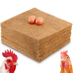 Aoriher front pack of 24 hemp nest pads showing compact reusable liners and sustainable material