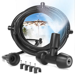 Aothotop front packaging showing complete 75FT mister kit benefits