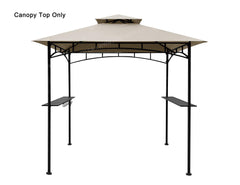 APEX GARDEN canopy top installed on frame demonstrating ventilation benefit