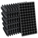 Apipi front view showing full stacked 72-cell trays and organized planting benefit