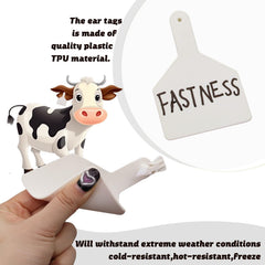APlayfulBee blank tag marked with permanent marker, easy legible identification