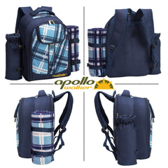 apollo walker waterproof fleece blanket detail showing fabric and stitched edges for dry seating