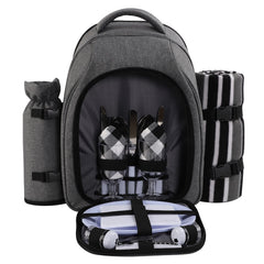 apollo walker front view backpack showing compact organization and easy carry