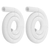 Apopip 6ft cuffless feed hose pack front view showing product and brand benefit of easy replacement