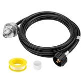 Apopip front view showing complete filter and hose assembly for secure connections