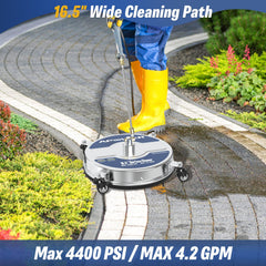 APOWER universal wheels and base for smooth maneuvering and stability