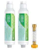 AQUA CREST front view showing product and benefits for cleaner plant water