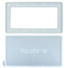Aquador face plate front view showing clean fit and winter protection