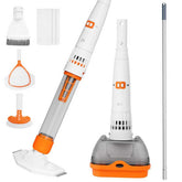 AQUAFYSH cordless vacuum front view showing compact design and durable build