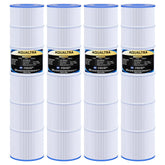 AQUALTRA front view of 4-pack cartridges showing easy replacement benefit