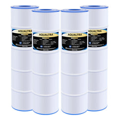 AQUALTRA four-pack front view showing cartridges and packaging for quick recognition
