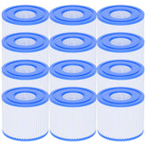 AQUALTRA front view of 12-pack Type VI filters showing product and box benefits