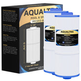 AQUALTRA front view of two-pack filter showing size and packaging benefits