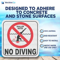 Aquatic Custom Tile close-up vinyl texture highlighting durable skid-resistant surface