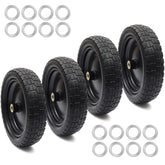 AR-PRO 13-inch wheel front view showing full tire and rim, durable replacement