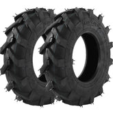 AR-PRO front view of both tires showing tread and shape for reliable replacement