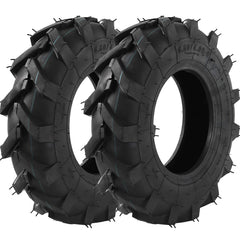 AR-PRO front view of both tires showing tread and shape for reliable replacement