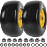 AR-PRO front wheel assembly showing tire and rim, ready to install