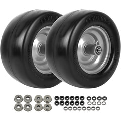 AR-PRO front view assembled wheel showing complete tire and rim, quick replacement benefit