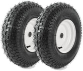 AR-PRO front view of assembled 16x6.50-8 wheel showing rim and tire benefits
