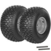 AR-PRO front view of two premounted rear wheel assemblies showing ready-to-install convenience