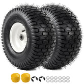 AR-PRO front wheel assembly front view showing rim and tire fit benefits