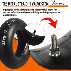 AR-PRO installed on an ATV tire demonstrating reliable fit and stable air retention
