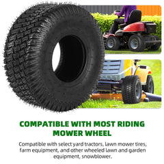 AR-PRO sidewall markings visible to confirm 15x6.00-6 size and compatibility