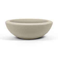 ARBORA Santorini Bowl front view showing elegant cream finish and curb appeal