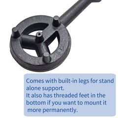 ARC Advanced Royal Champion three-legged stand illustrating stable freestanding support for cookware