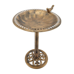 Arcadia bird bath basin close-up highlighting textured surface for perching