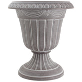 Arcadia Garden Products front view of urn showing elegant shape and easy placement
