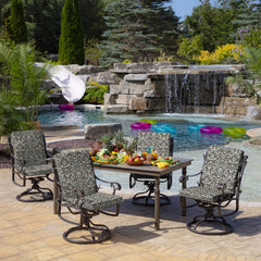 Arden Selections seat and back detail showing two-part coverage for support