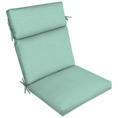 Arden Selections front view of Aqua Leala cushion set showing fit and color