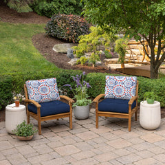 Arden Selections back tie detail demonstrating secure attachment and stable seating benefit