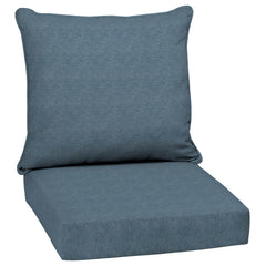 Arden Selections front view showing denim Alair cushions and neat fit