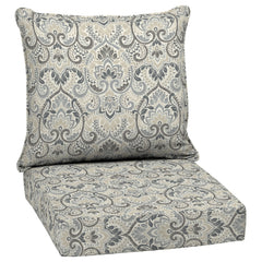Arden Selections front view showing neutral damask cushions and coordinated look