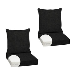 Arden Selections front view of the two-piece cushion set showing clean modern styling and comfort