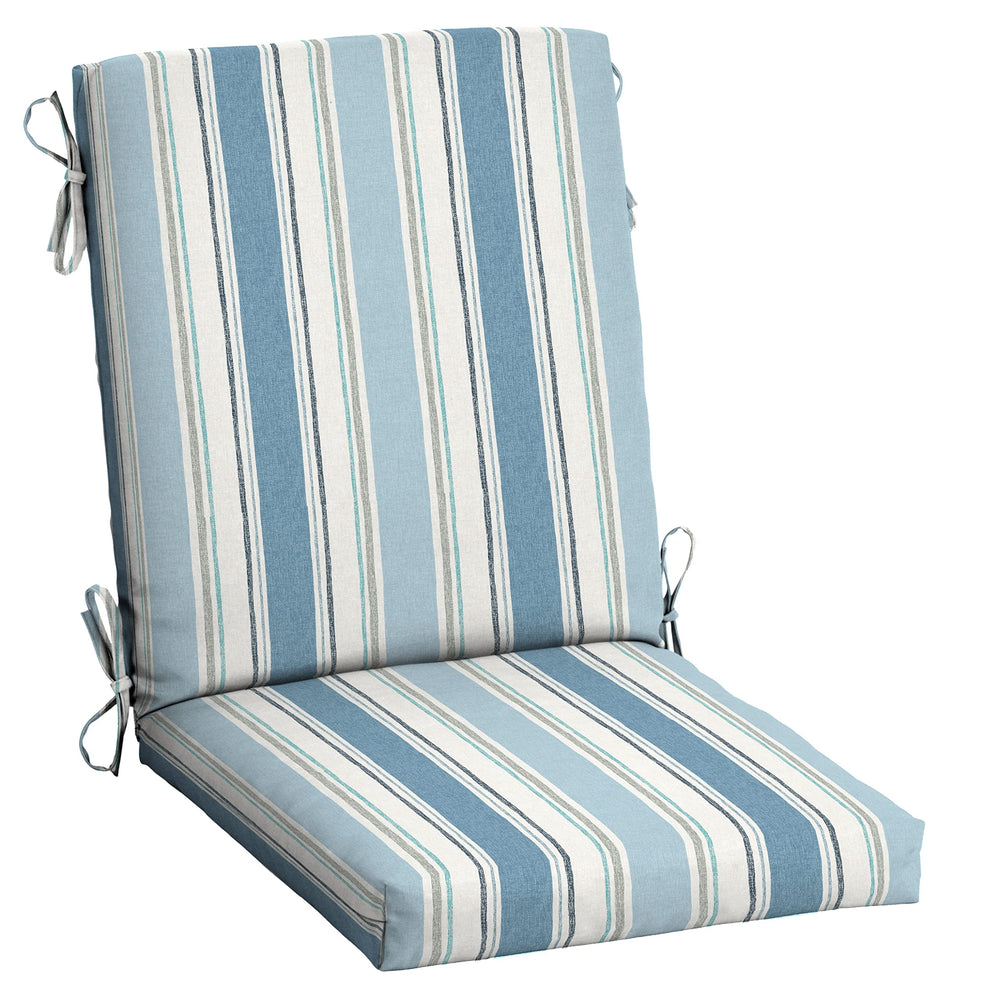 Arden Selections front view showing French blue stripe and full cushion support