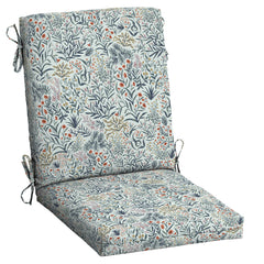Arden Selections front view showing pistachio botanical cushion for stylish outdoor comfort